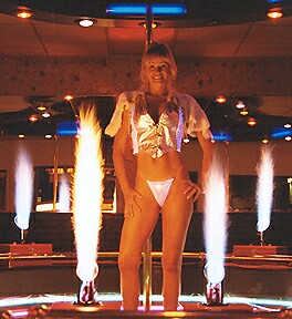 Leanna's fire show